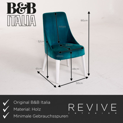 Maxalto by B&B Italia Max Holz Esstisch Garnitur Schwarz Tisch Stuhl
