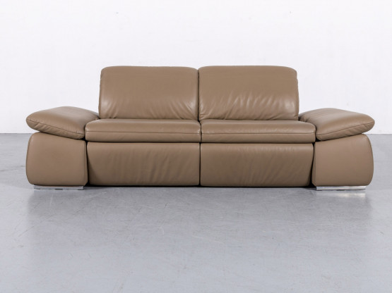 Koinor Designer Leder Sofa Braun Beige Dreisitzer Funktion Relax ... Koinor Designer Leder Sofa Braun Beige Dreisitzer Funktion Relax ...