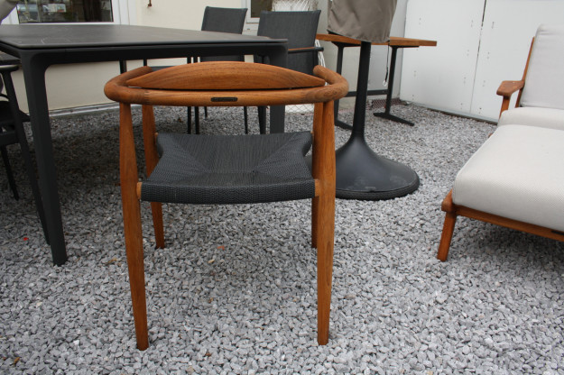 Outdoor Esstisch- Stuhl Dansk, stapelbar | Designermöbel Kassel