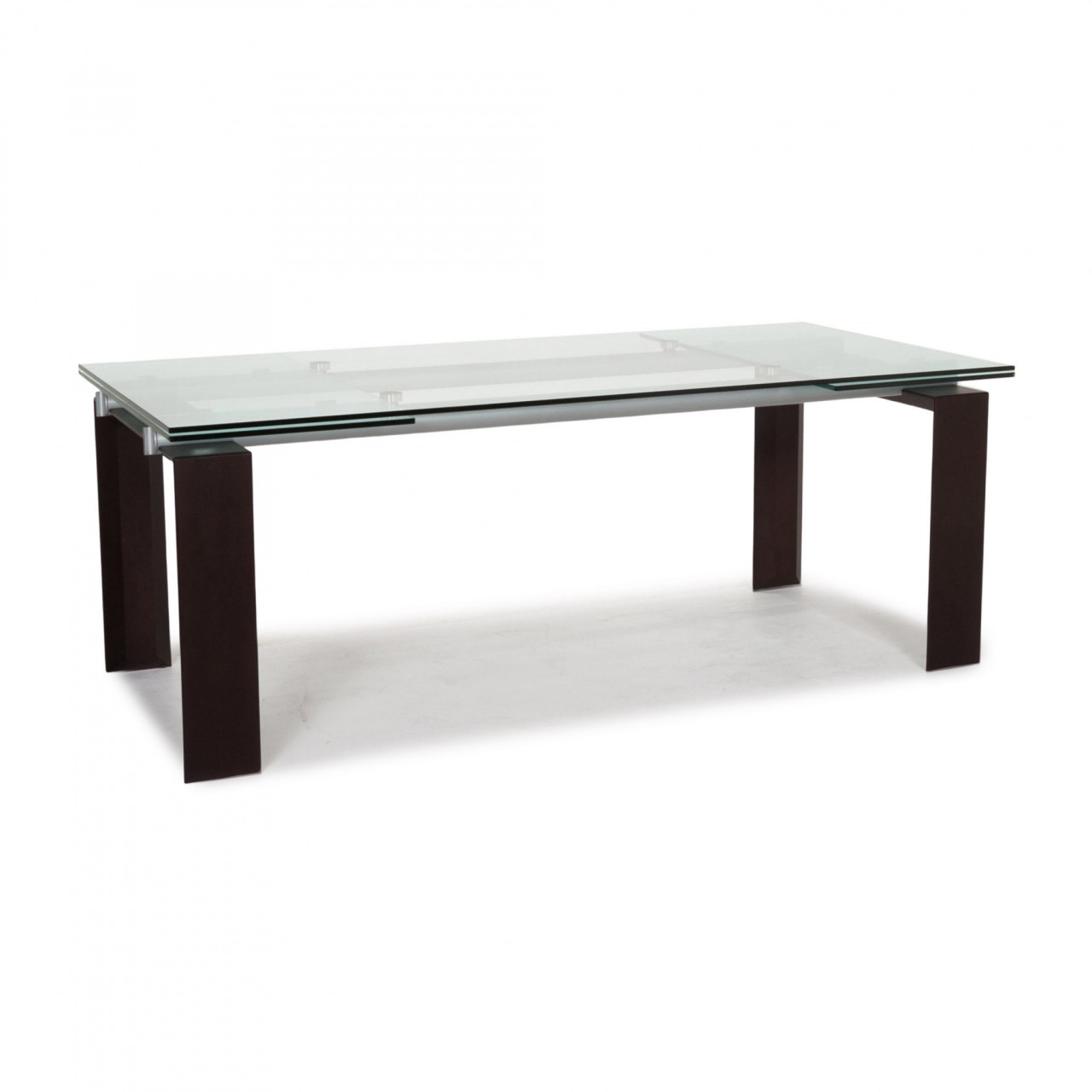 DESALTO Stilt Glas Holz Esstisch Ausziebar Tisch #13182 ...