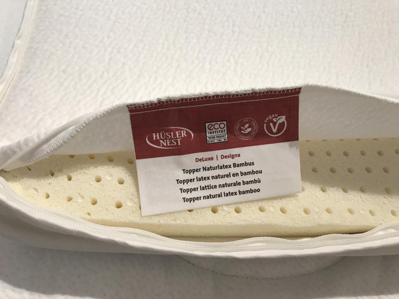 Topper Deluxe Naturlatex von Hsler | Designermbel Sindelfingen